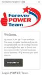 Mobile Screenshot of foreverpowerteam.com